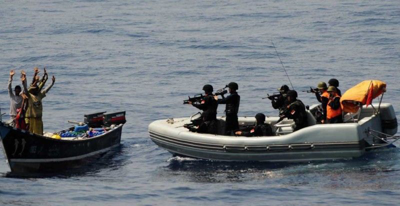 2016年亞洲妨礙海運的海盜活動減少了58％